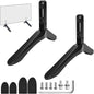 Universal TV Stand Universal Base Stand for TV Universal TV Stand Legs Replacement for Smart TV Replacement Legs for TV Legs TV Holder TV Base Feet with Screw TV Mounts