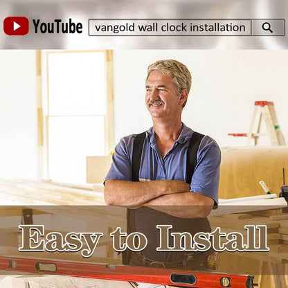 Vangold Modern 3D Acrylic Mirror Metal Luxury Frameless Large Wall Stickers Clocks Style Watches Hours DIY Room Decor Home Decorations