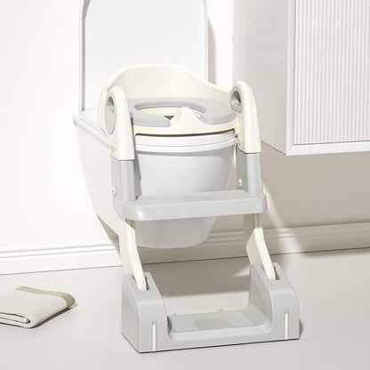Infant Toilet Seat, Non-Slip Steps for Learning, Home Use Baby Supplies Travel Bathroom Nursery