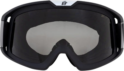 Birdz Eyewear Pelican Fitover Padded ATV Motorcycle Riding Over The Glasses (OTG) Goggles Black