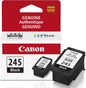 Canon PG-245 Black Ink Cartridge – Compatible for PIXMA iP2820, MG2420, MG2920, MX492, TS3120 Printers – Smudge Resistant Ink - PuriLite