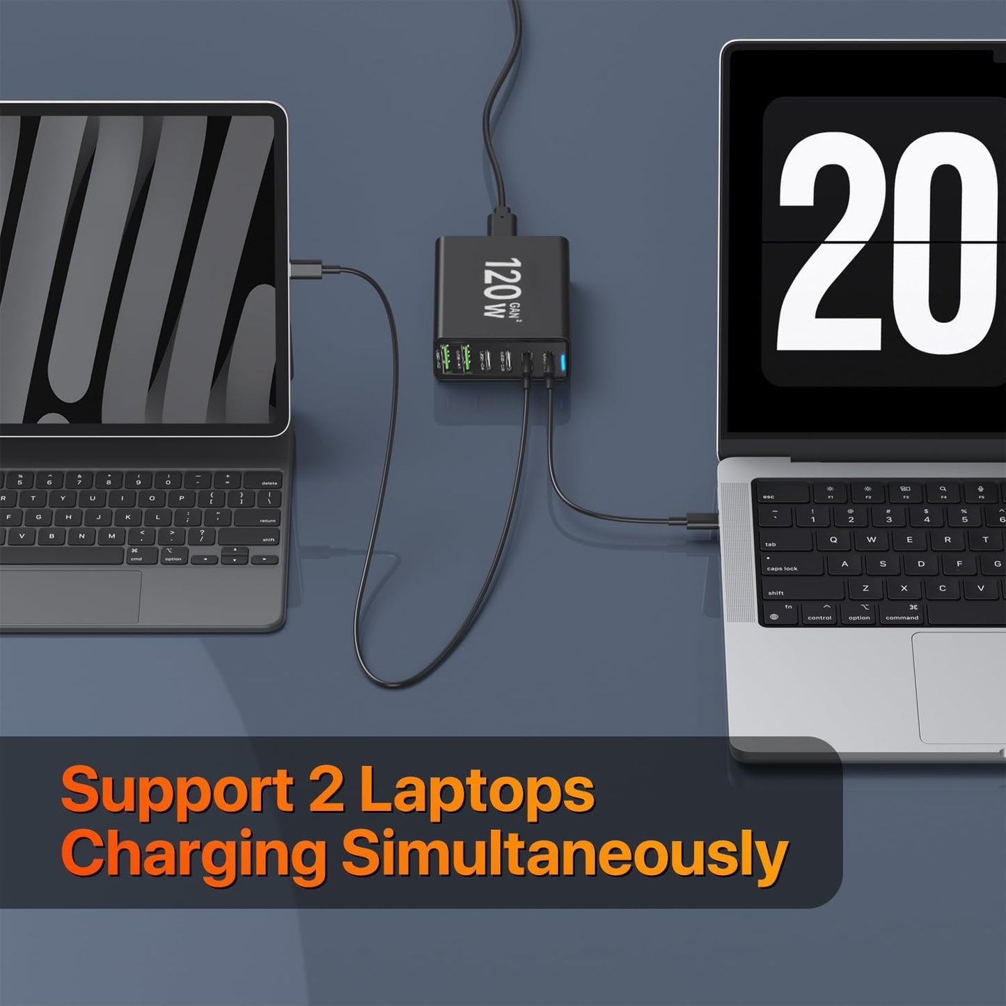 Multi-Port USB C Charging Station | Fast Charging Hub for Multiple Devices