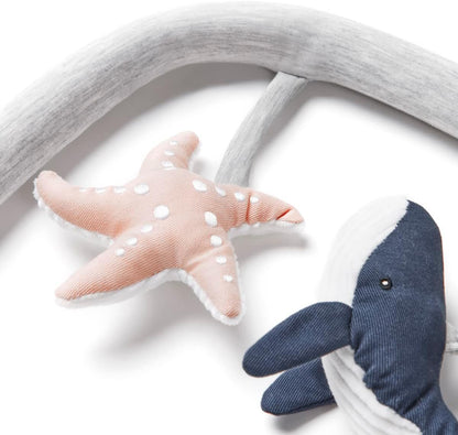Ergobaby Infant Bouncer Toy Bar Accessory | Ocean-Themed Interactive Baby Toy
