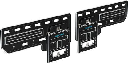 Supcline Ultra Slim TV Wall Mount for 42 to 100 inch Flat TV & Frame TV, Only 0.31” Low Profile Flat to Wall TV Mount, Micro Gap Wall Mount TV Bracket, Hold up to 176 lbs, Blends in Any Interior