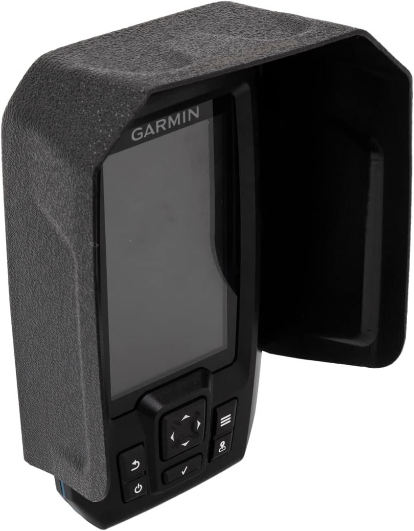 BerleyPro Visor Compatible With Garmin GPS, Fish Finders and Depth Finders - Sun Shade for Striker, Echomap, GPSMAP, and More - Echomap UHD2 7" Touch