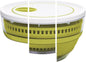 Starfrit Collapsible Salad Spinner, 4L, Colander Basket, Serving Bowl | Collapsible for compact storage. Spins and dries salad. 4L capacity. Colander basket. Serving bowl.