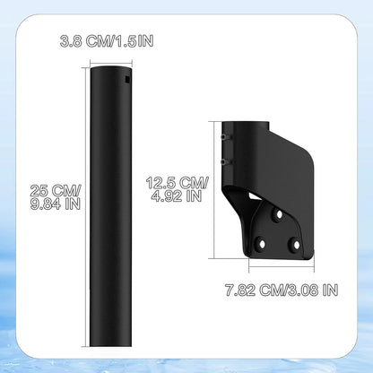 Gen 3 Mount for Starlink, 360° Rotatable Roof & Wall Mount Compatible with Starlink Standard 4/4X/V3