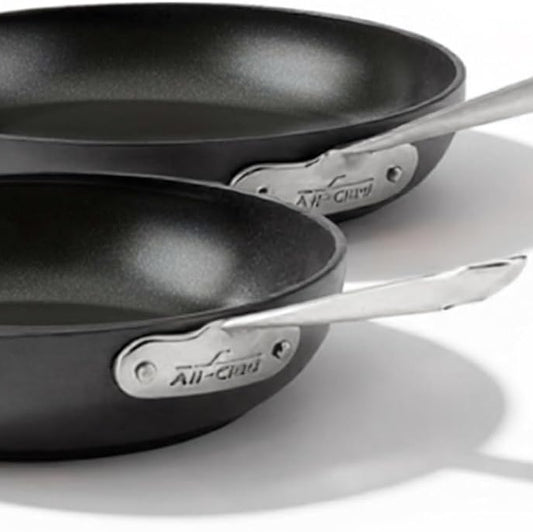 All-Clad HA1 Nonstick, 2-Piece Fry Pan Set, Induction Ready
