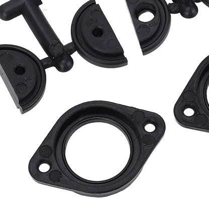 10PCS Through Hull Wiring Kit Kayak Fishing Accessories Universal Fit High Toughness for Fish Finder Motors Lighting Kits Removable Pod
