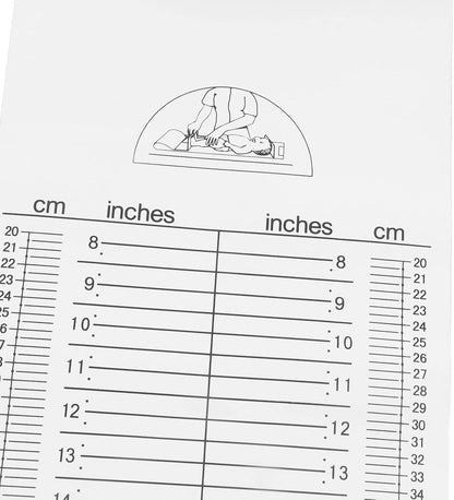 Infant Measure Mat Baby Height Measuring Ruler Washable