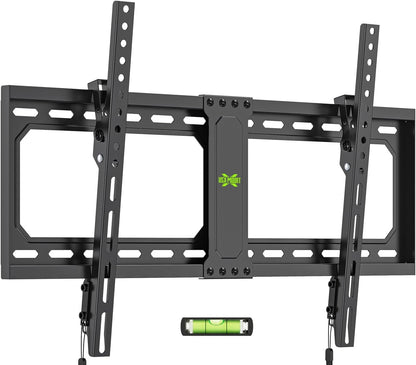 USX MOUNT Tilt TV Wall Mount for 37-82 Inch TVs up to 132 Lbs, Low Profile TV Mount, Flat Wall Mount TV Bracket, Fit 16", 18", 24" Wood Studs, Max VESA 600x400mm, Quick Locked and Release, XTL090