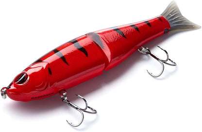 Bassdash SwimShad Glide Baits Jointed Swimbait Bass Pike Salmon Trout Muskie Fishing Lure