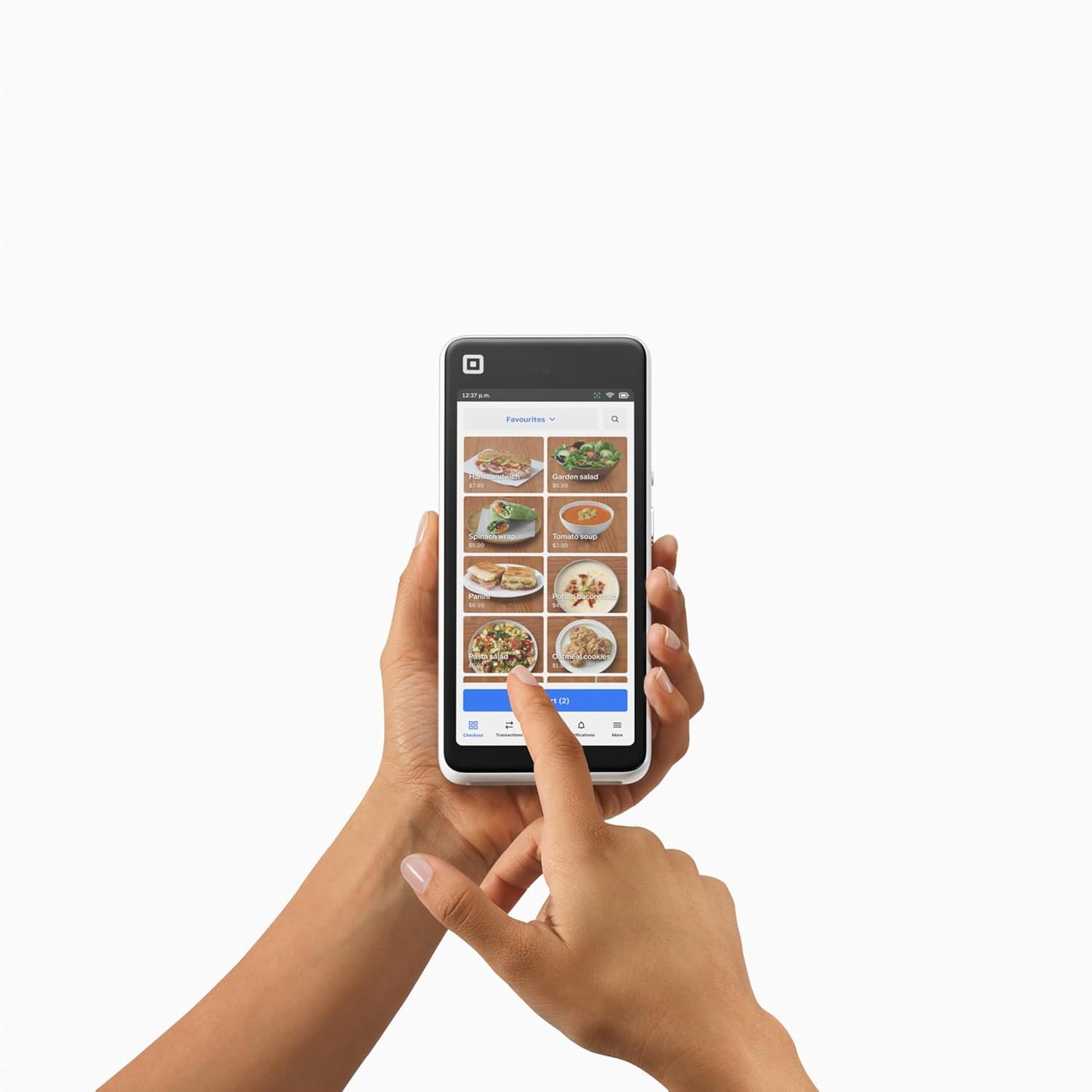 Square Handheld - Portable POS - Credit Card Machine to Accept Payments for Restaurants, Retail, Beauty, and Professional Services