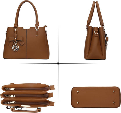 KKXIU Trendy Tote Bag for Women Lightweight Oxford Big Capacity Shoulder Purses and Handbags