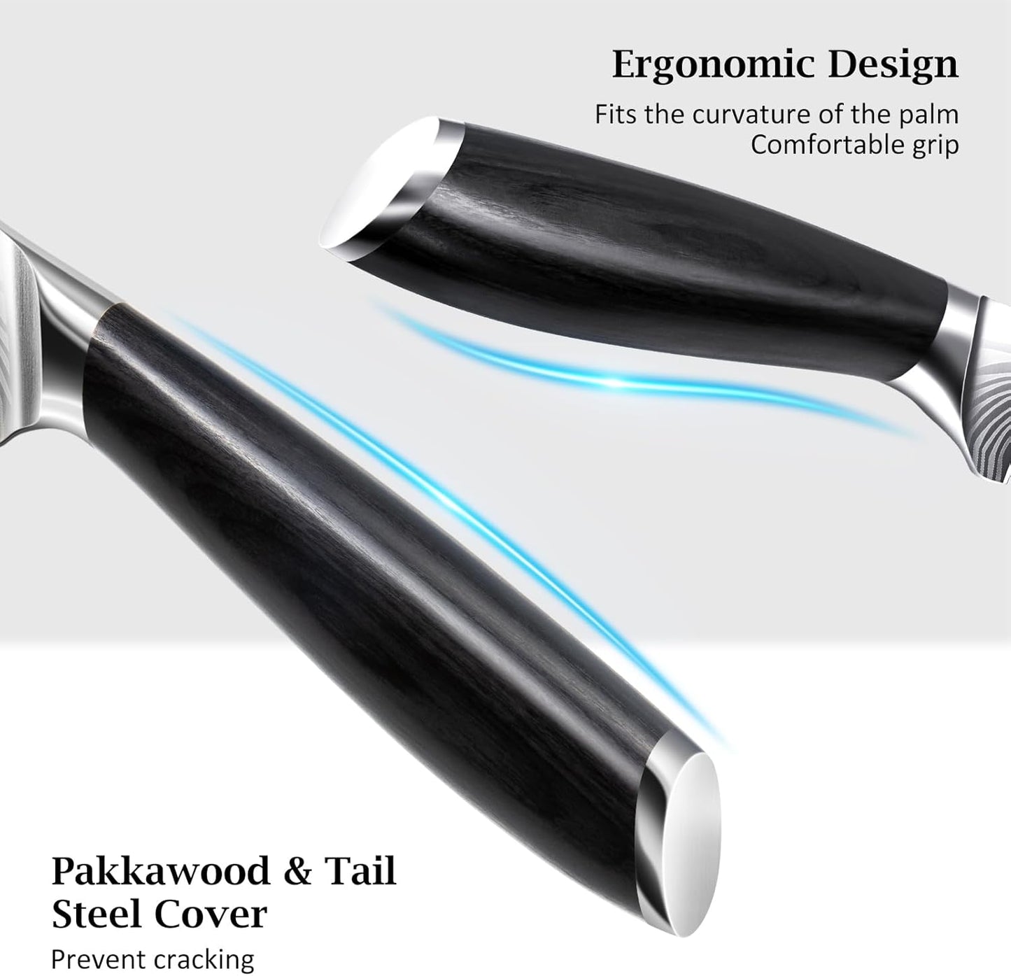 HOSHANHO Fillet Knife 7 Inch, Razor Sharp Boning Knife for Meat Poultry Chicken Cutting, Japanese High Carbon Powder Steel Fish Knife with Flexible Blade and Pakkawood Handle