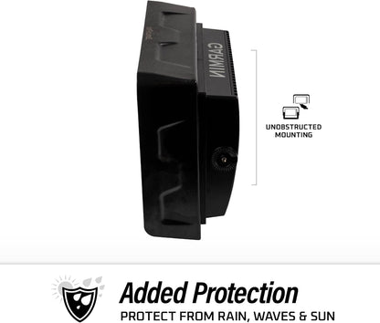 BerleyPro Visor Compatible With Garmin GPS, Fish Finders and Depth Finders - Sun Shade for Striker, Echomap, GPSMAP, and More - Echomap UHD2 7" Touch