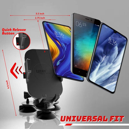 LUCKY Universal Electronic Fish Finder Mount Marine Phone Ball Mount Fishing for Boat Canoe Kayak Truck Car