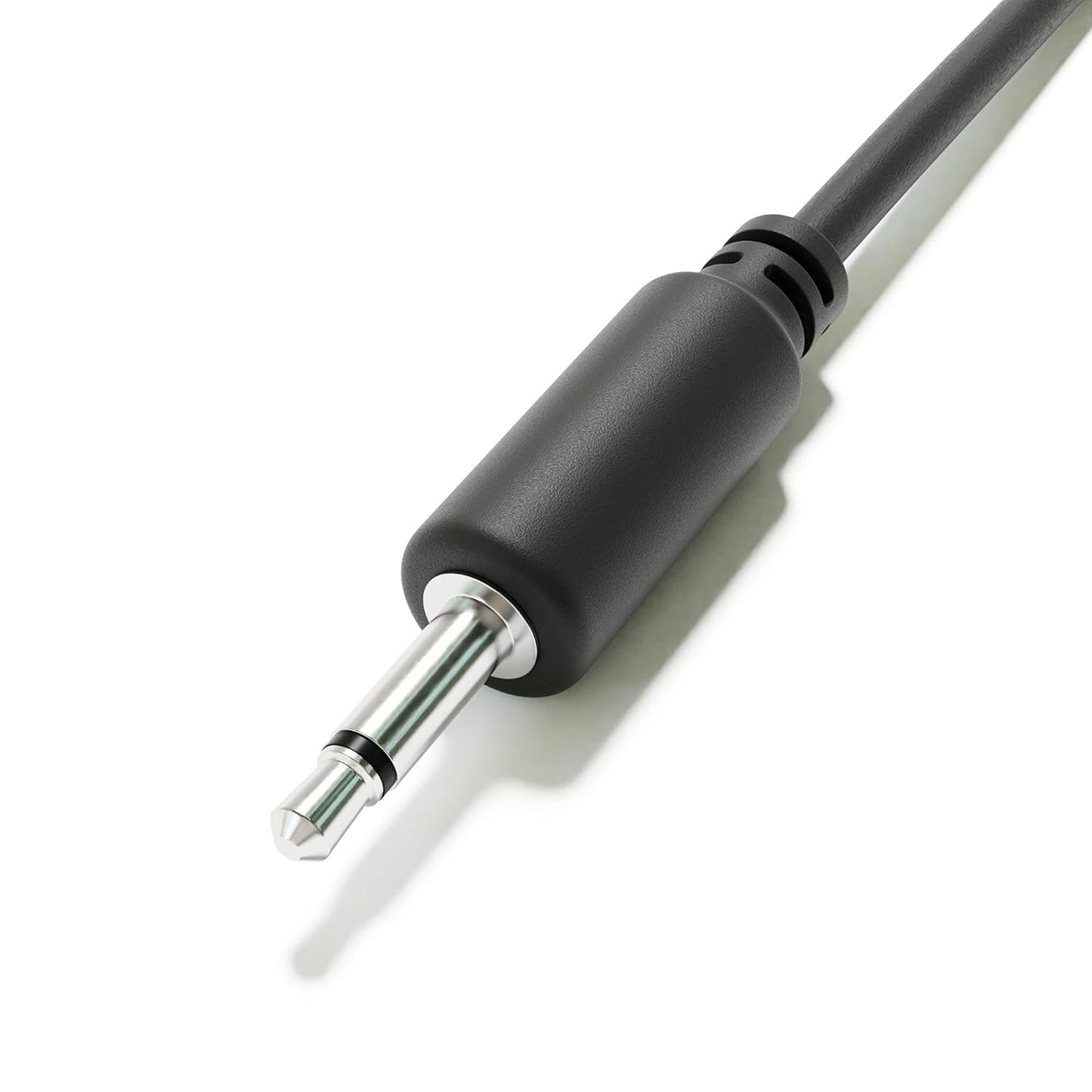 ExcelValley - 5-Pack - Mono Modular Patch Cables - TS 3.5mm 1/8" Eurorack Synthesizer [Black | 60 cm - 23.62"]