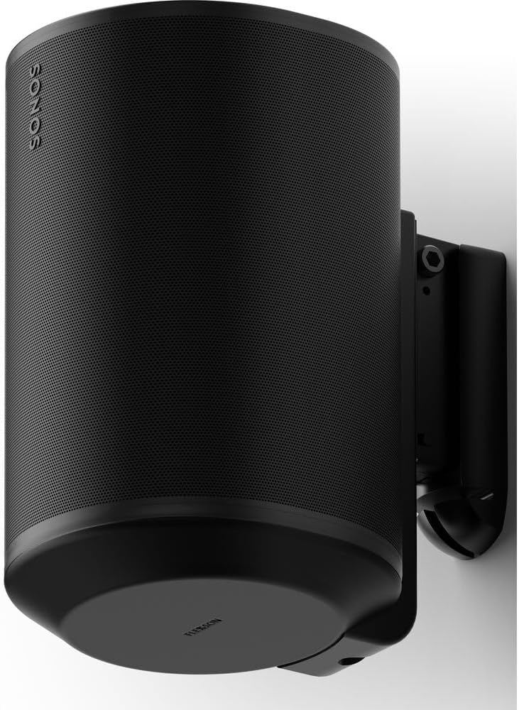 Flexson Wall Mount for SONOS ERA100 - Black (Pair)