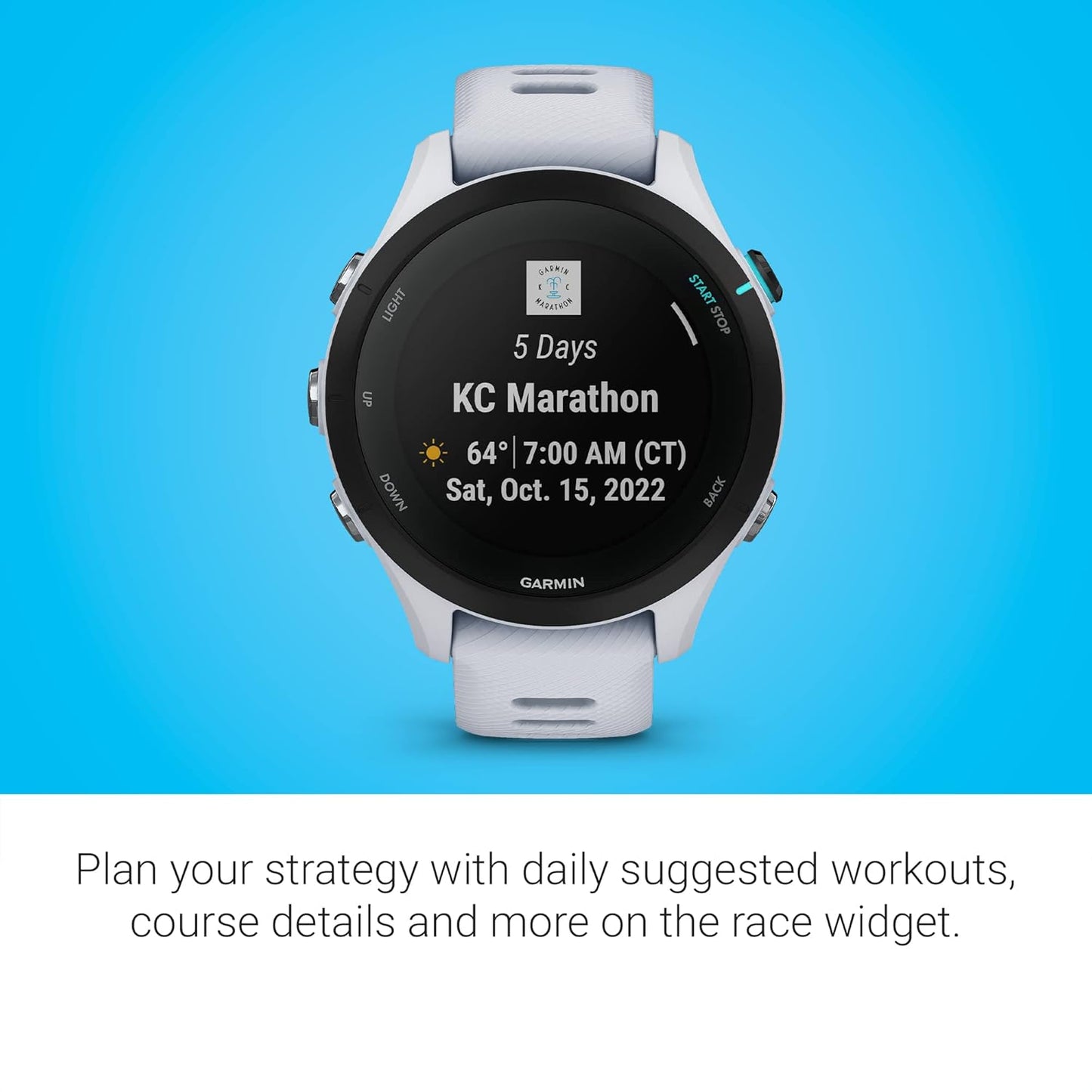 Garmin Forerunner® 255 Music, GPS Running Smartwatch with Music, Advanced Insights, Long-Lasting Battery, Black, 46 MM