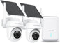 Security Cameras Wireless Outdoor, No Subscription, [2025 New] 4K Home Security Camera System for Camera Surveillance, Flexible Solar Panel, 360° Tracking & Color Night Vision, 2.4&5G WiFi, Easy Setup