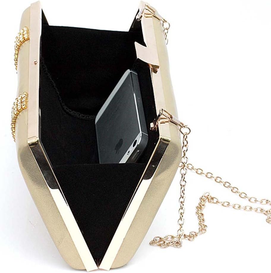 Ankoee Ladies Envelope Clutch Bag Evening Bag Bridal Wedding Bag Handbag Prom Clutches Handbag