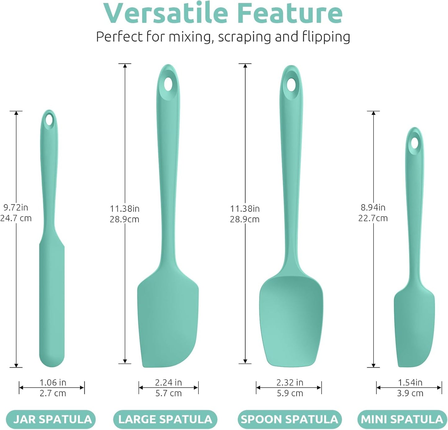 Purilite Select Midnight Blue Silicone Spatula