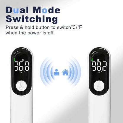 Digital Infrared Thermometer for Adults and Kids with Fever Alarm, Large LED Digits, High Accuracy, 1s Fast Result Accurate Reading Baby Thermometer