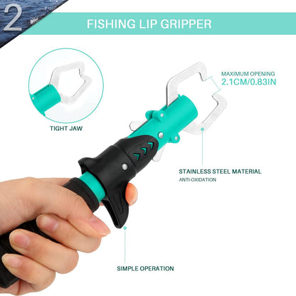 Fishing Tool Kit Fishing Pliers, Fish Lip Gripper, Handheld Digital Fishing Scale, Fishing Hook Remover, Ice Fly Fish Pliers, Fishing Accessories Fishing Gear Fishermen Gift