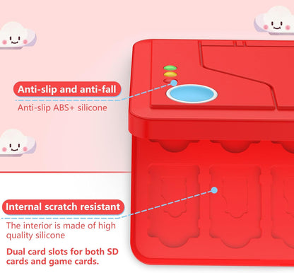 GeeRic 24 Slot Game Card Storage Case Compatible with Switch, Portable Game Card Storage Cartridge with Switch, Games Cartridges & Slot