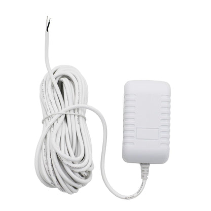 C Wire Adapter for Amazon Smart Thermostat, Fit for Honeywell Nest, Ring/Wyze Video Doorbell, 24V Transformer Power Supply Cord 26 FT, with Nail Clips