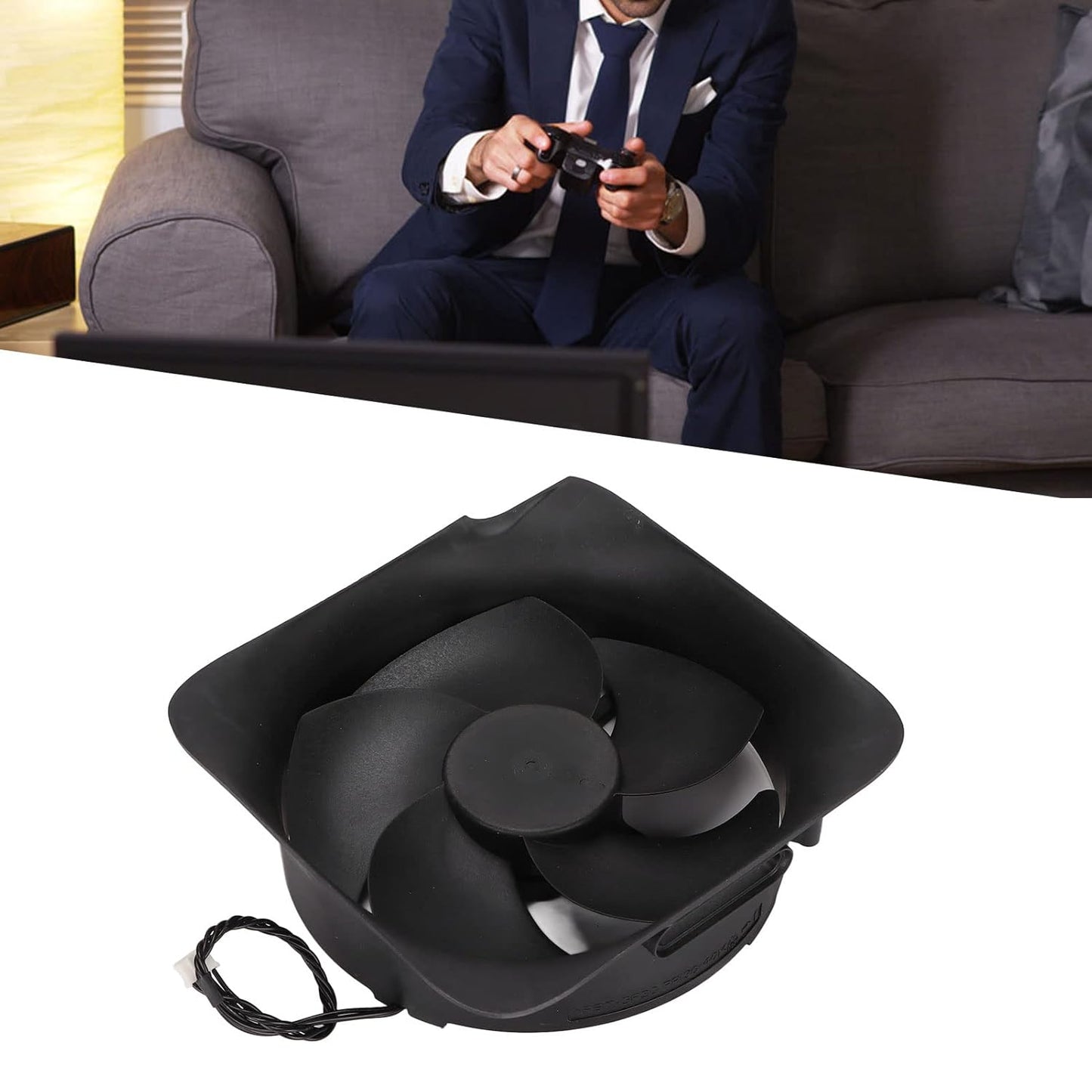 Internal Cooling Fan Replacement for Gaming Console Series X – Portable Silent Heat Dissipation Fan, 12V Plug-and-Play Cooling Accessory - PuriLite