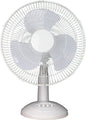 Tooltech 12 Inch Oscillating Desk Fan - 3 Speed Settings, Whisper-Quiet Operation, Adjustable Airflow, Lightweight, Tabletop Fan
