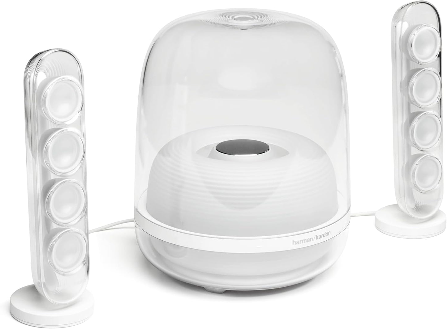 Harman Kardon SoundSticks 4 Bluetooth Speaker System, Black (HKSOUNDSTICK4BLKAM)