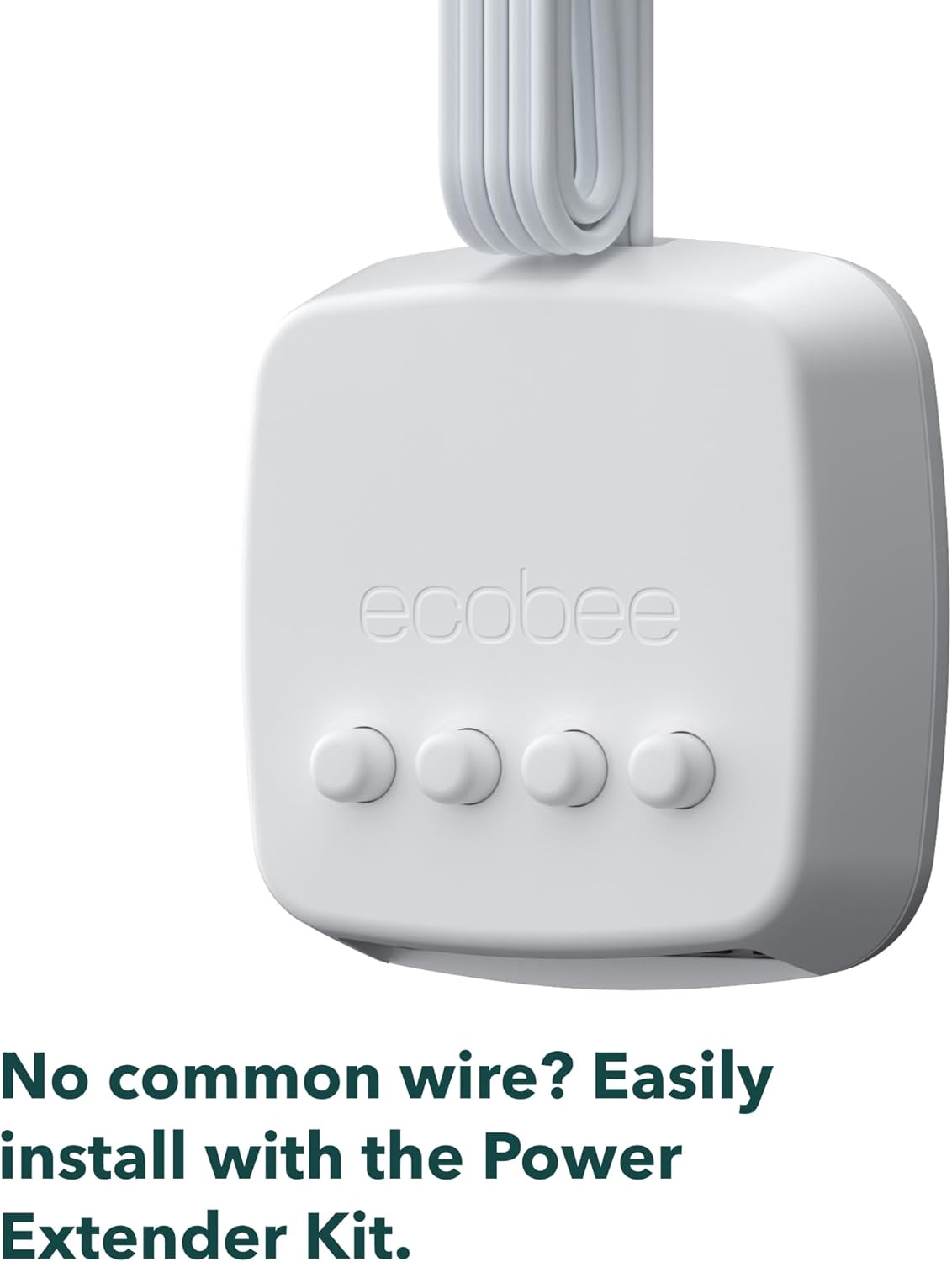 ecobee Power Extender Kit C-Wire Adapter - Made for ecobee Smart Thermostats - Programmable WiFi Thermostat Accessory
