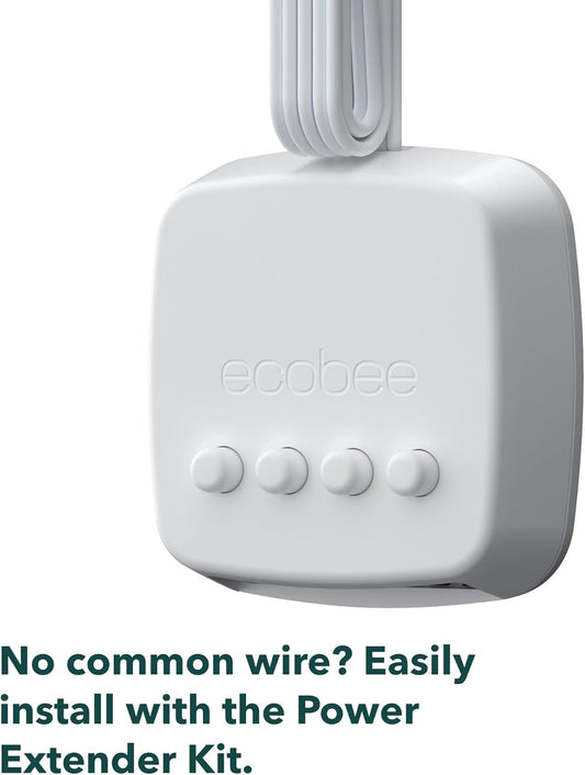 ecobee Power Extender Kit C-Wire Adapter - Made for ecobee Smart Thermostats - Programmable WiFi Thermostat Accessory - PuriLite