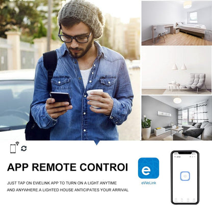 Purilite Select Smart WiFi Light Socket Kit – 4-Pack with Remote & App Control, Alexa & Google Compatible, Timer & Group Function