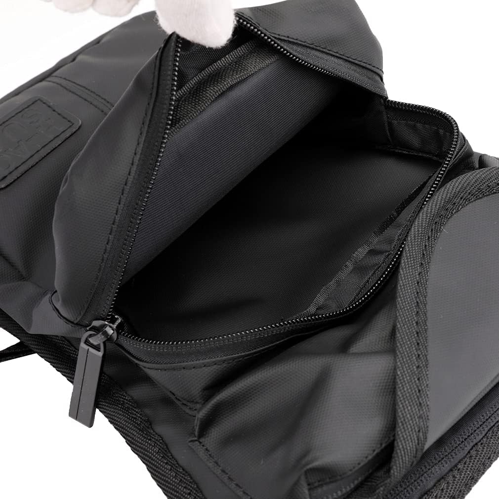 Motorcycle Drop Leg Bag Nylon Waist Pack for Men Women Travel Hiking Tactical Cycling Bike Ride Riding Crossbody Shoulder Fanny Pouch