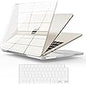 MOSISO Compatible with MacBook Air 13 inch Case 2025 2024 2023 2022 M4 A3240 M3 A3113 M2 A2681, Plastic Hard Shell&Keyboard Cover&Screen Film&Pouch for MacBook Air 13.6 inch Case, Crystal Clear