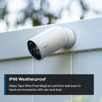 TP-Link Tapo Solar-Powered Security Camera Kit, 2K Wireless Battery Camera w/Solar Panel Base, Smart Person Detection, SD/Cloud Storage, Spotlight Color Night Vision, No Hub Needed (Tapo C410 KIT)