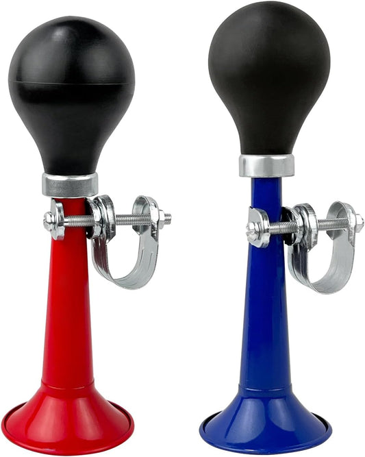 EZYoutdoor Aluminum Alloy Bike Horn Bicycle Horns,Metal Bicycle Horns for Kids,Cycling Air Horn,Retro Bike Horns for Kids Bikes