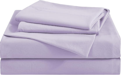 JOLLYVOGUE Queen Size Bed Sheet Set - 4 Piece Bed Sheets Set with Deep Pocket - Soft Breathable & Cooling - Resists Shrinkage & Fading Draps Queen - Easy Care (Dark Grey)