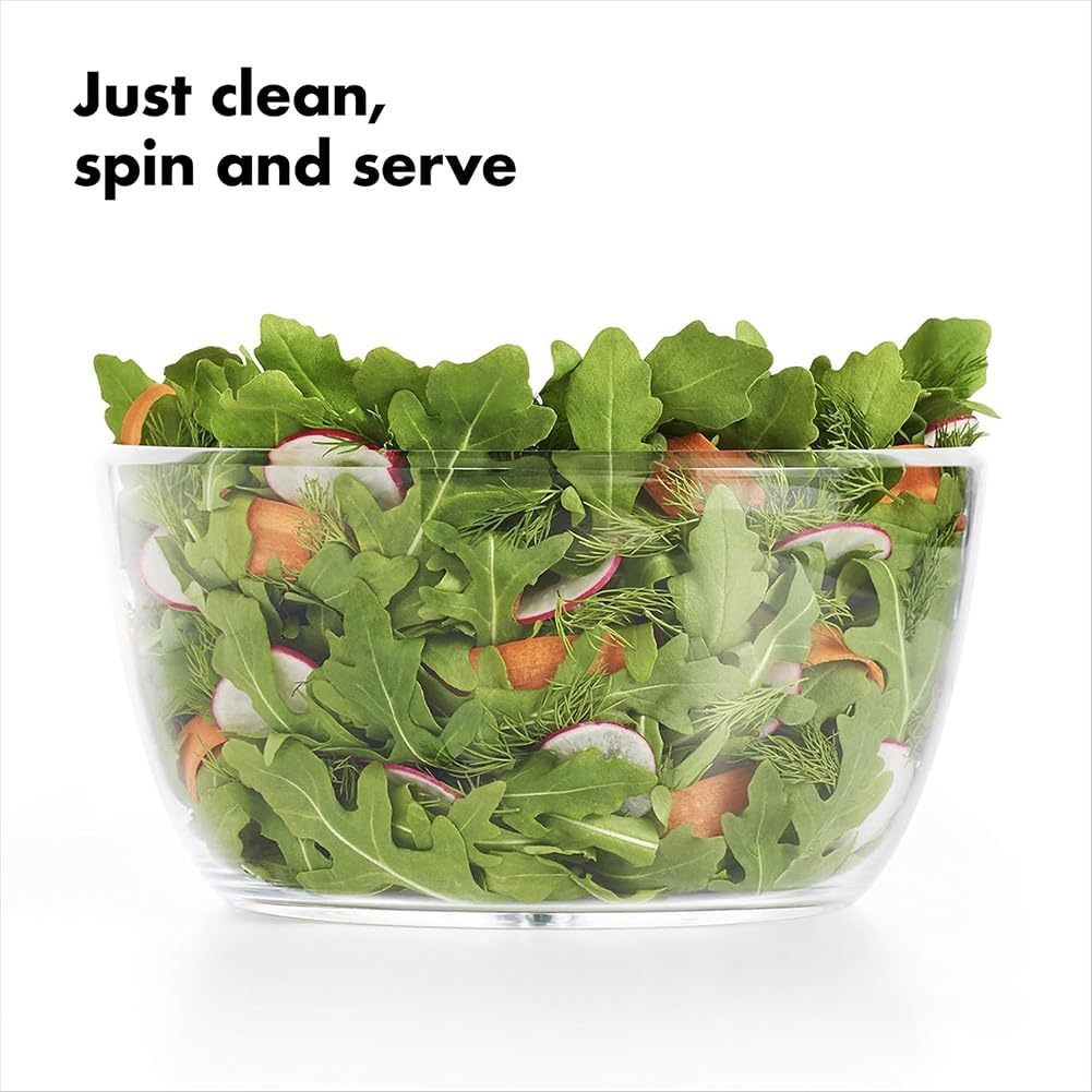 Cenroelon Salad Spinner Lettuce Dryer Vegetable Dryer Salad Mixer for Greens, Herb, Berry, Fruits