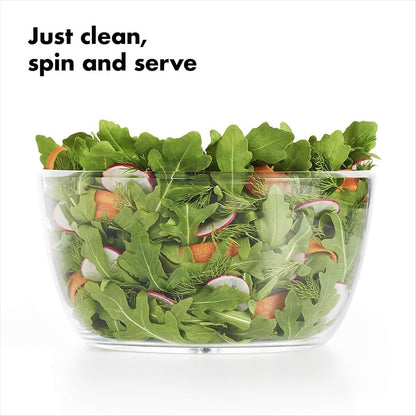 Cenroelon Salad Spinner Lettuce Dryer Vegetable Dryer Salad Mixer for Greens, Herb, Berry, Fruits