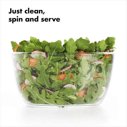 Cenroelon Salad Spinner Lettuce Dryer Vegetable Dryer Salad Mixer for Greens, Herb, Berry, Fruits - PuriLite