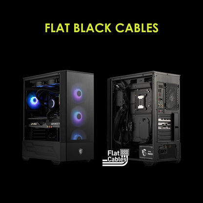 MSI MAG A750GL PCIE 5 Gaming Power Supply - Full Modular - 80 Plus Gold Certified 750W - Compact Size - ATX PSU - PuriLite