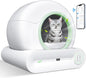 Self Cleaning Cat Litter Box – NBBX 2025 Upgraded Smart Odor-Control Robot with APP & Touch Panel | 65L Capacity, Auto Waste Removal & Deodorization | Ultra-Quiet Low Entry Box for Multiple Cats