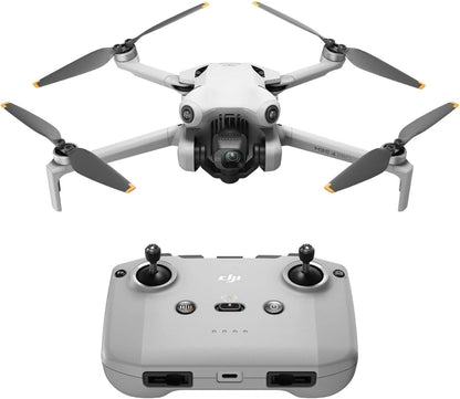 DJI Mini 4 Pro (DJI RC 2), Drones with Camera for Adults 4K, Under 0.549 lbs/249 g, 34 Mins Flight Time, 20km Max Video Transmission Distance, Omnidirectional Vision Sensing, Mini Drone for Beginners