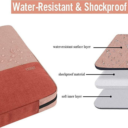 Ytonet Laptop Sleeve, 15.6 inch TSA Laptop Bag Laptop Case Water Resistant Computer Carrying Bag Compatible for Lenovo, HP, Dell, Asus Notebook, Gifts for Men Women, Grey