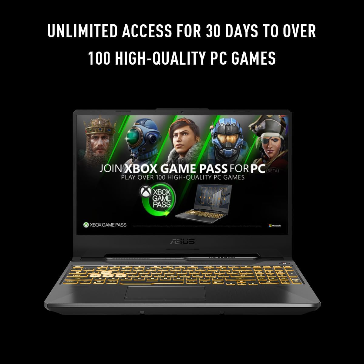 ASUS TUF Gaming A15 Gaming Laptop, 15.6” 144Hz FHD Display, AMD Ryzen™ 5 7535HS Processor, GeForce RTX 2050, 8GB DDR5 RAM, 512GB PCIe SSD Gen 4, Wi-Fi 6, Windows 11, FA506NF-AS51-CA